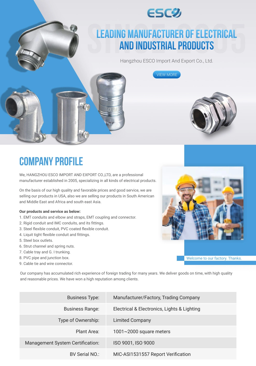 Set Screw UL Listed Conduit Coupling Galvanized Steel Pipe Fitting Copla