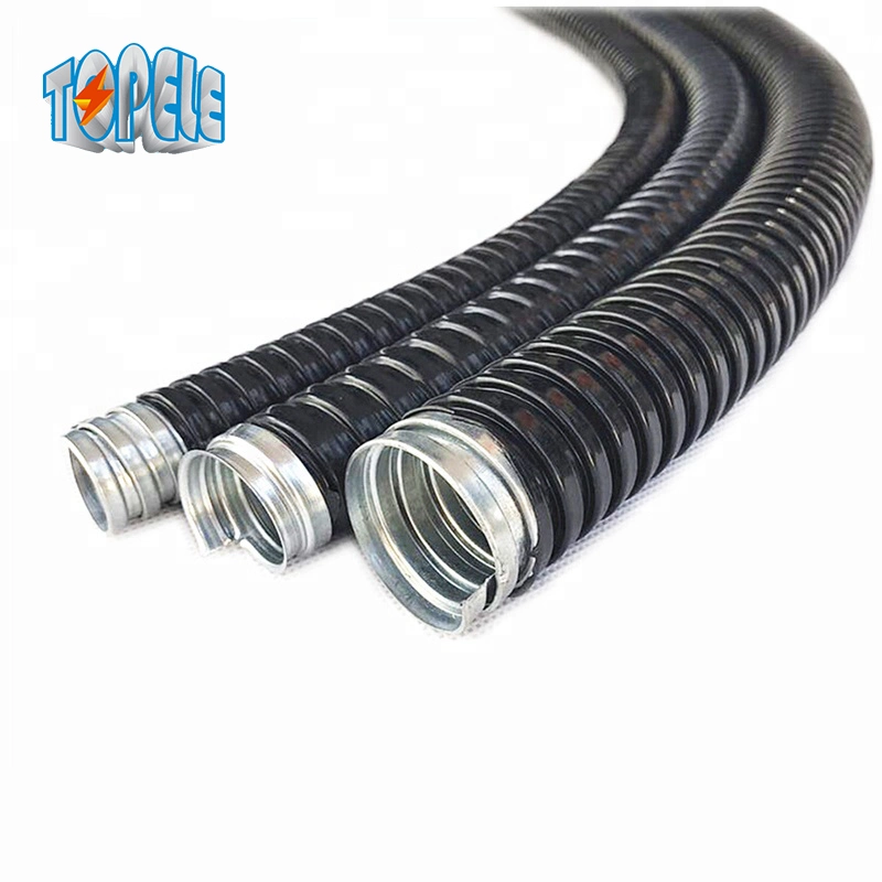 Electrica Black Galvanized PVC Coated Flexible Steel Conduit Supplier Price