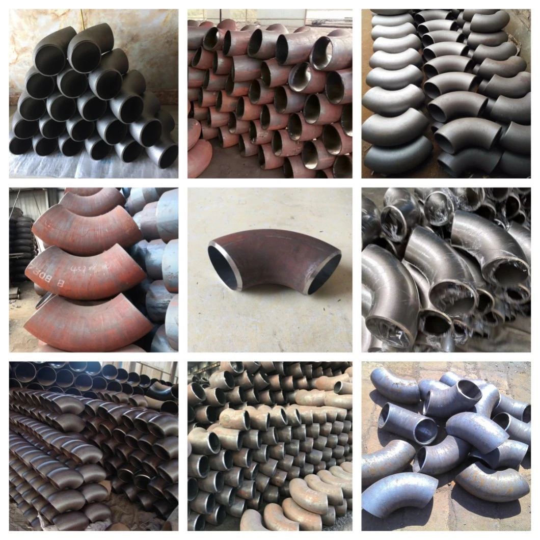 ASME B16.9, ASME B16.11 Degree Elbow180 Degree Seamless Elbow Carbon Steel 90 Degree Pipe Bend 45 Degree Pipe Fittings Welding