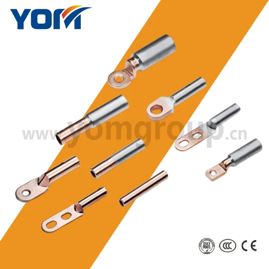 Elektrische Kupfer-Aluminium-Bimetall-Kabelschuhe, Zubehör für Drahtverbindungen (YDTL-2)