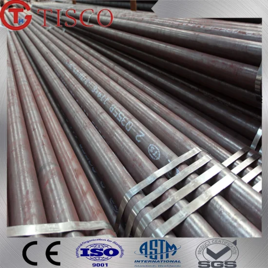 ASTM A03360 Aluminium-Silizium-Legierung Kohlenstoff nahtlose Stahlrohr-Rohrverschraubungen.